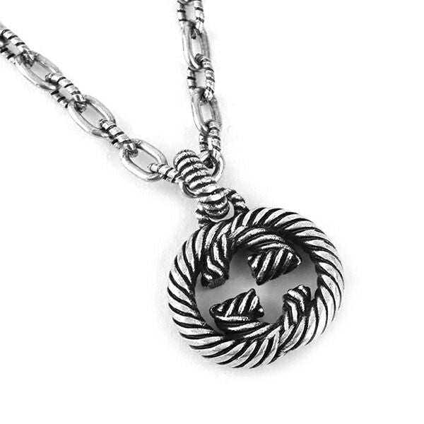 Gucci Necklace Interlocking G Silver — view 3