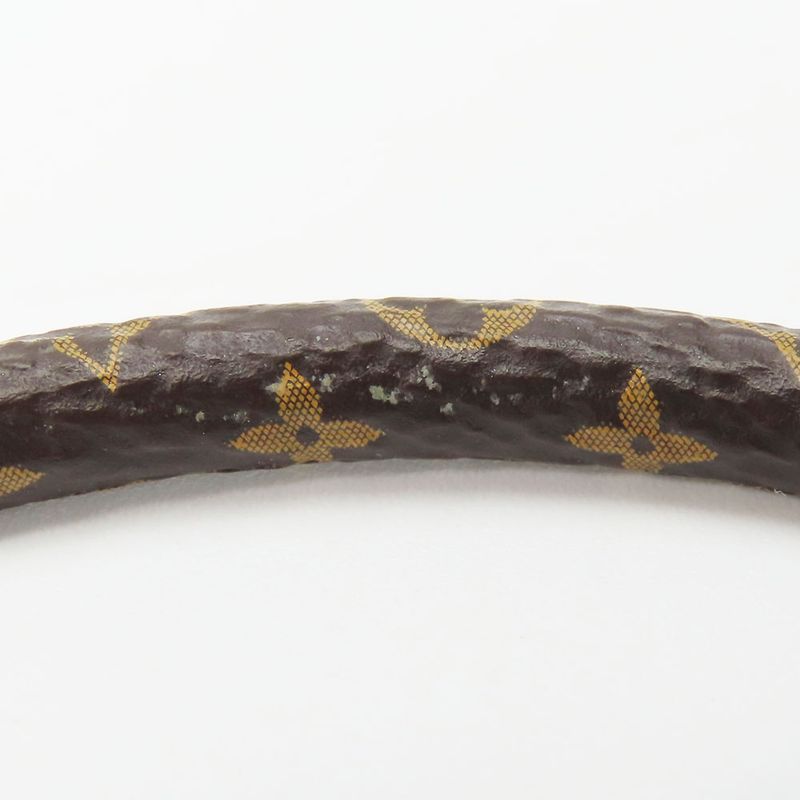 Louis Vuitton Bracelet Confidential M8274 F Monogram Metal Brown — view 9