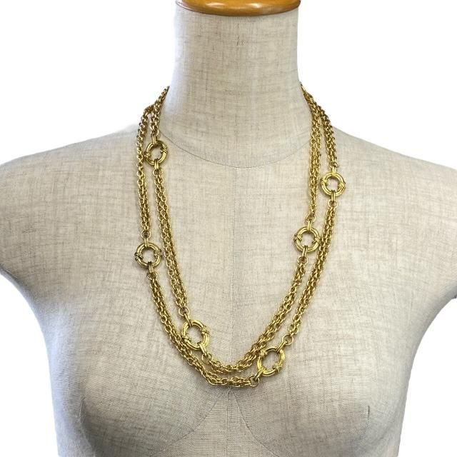 Yves Saint Laurent 2-ring Necklace Accessories Jewelry Small — view 9