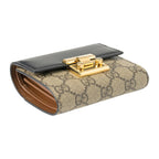 Gucci Bifold Wallet GG Supreme Black — view 3