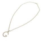 Gucci G Logo Silver 925 Necklace Accessory 0372 — view 4