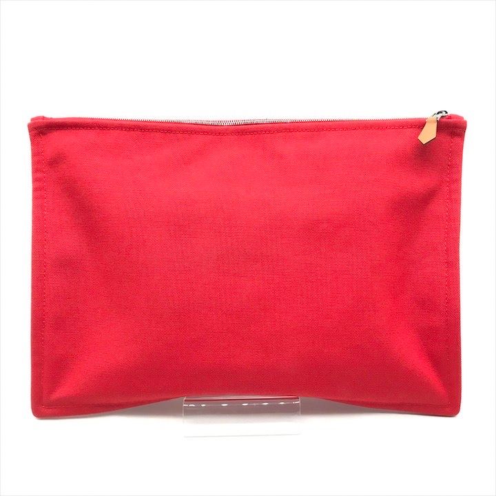 Hermes Velocipedist Bicycle Flat Pouch Red — view 2
