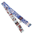 Chanel Scarf Logo CC Silk Blue Pink Multicolor — view 3