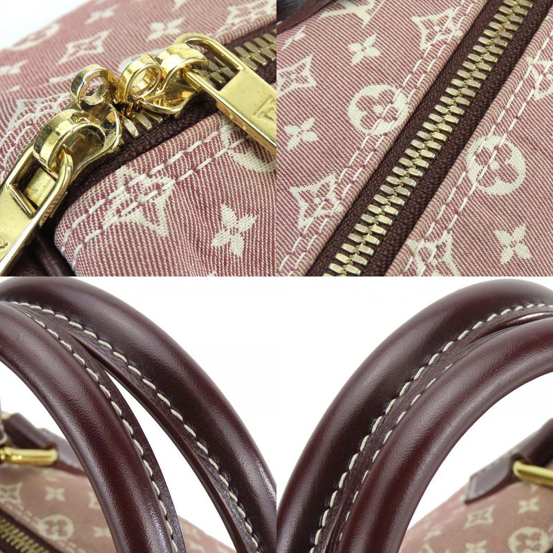 Louis Vuitton Handbag Speedy 30 Bandouliere Monogram Mini Lin Sepia — view 4