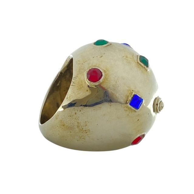 Louis Vuitton Ring Planet Strass Cocktail Accessory Small Metal Rhinestone — view 3