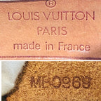 Louis Vuitton Deauville Monogram Handbag Boston Bag Leather — view 8