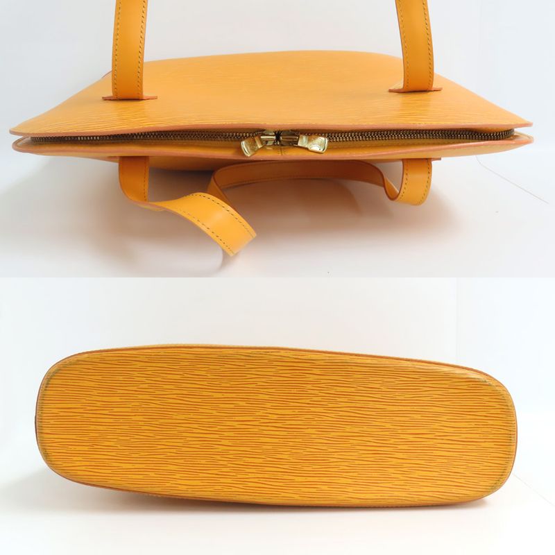 Louis Vuitton Ryu Sac Epi Tassili Yellow Shoulder Bag — view 4