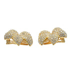 Christian Dior Gold Plated And Rhinestone 25.0 g Earrings — view 8