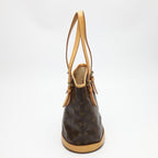 Louis Vuitton Monogram Tote Bag Bucket PM Handbag Brown — view 3