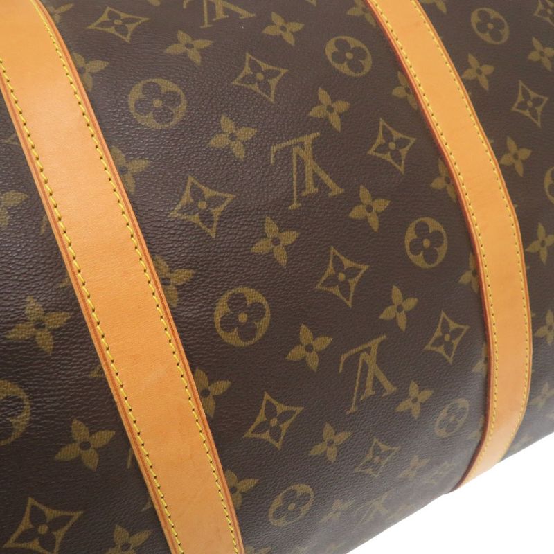Louis Vuitton Keepall Bandouliere 60 Monogram Boston Bag 0665 — view 9