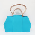 Hermes Cabas Quellen Tote 2-Way Light Blue — view 3