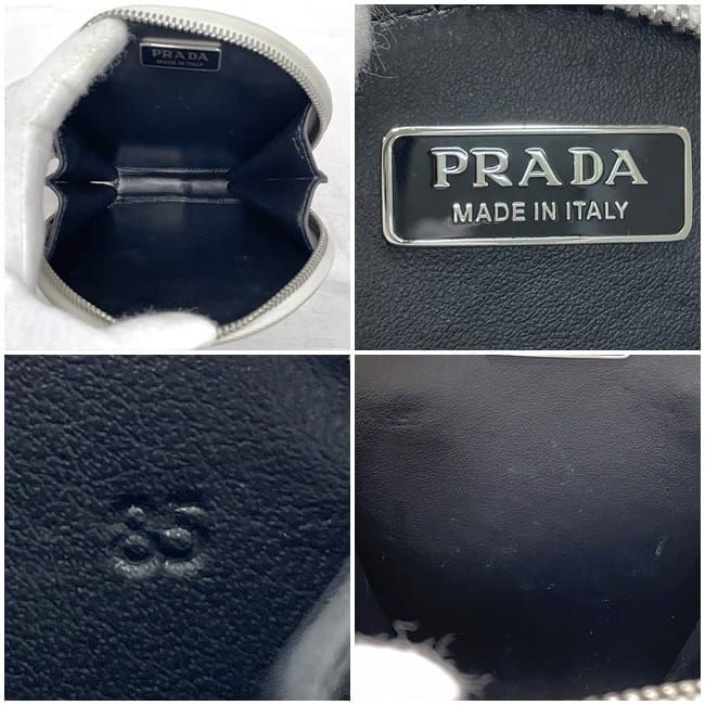 Prada Chain Shoulder Bag White 1 Na003 — view 5
