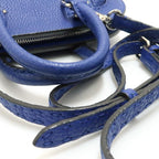 Fendi Selleria 8 Bn258 Mini Adele 2-Way Bag Leather Blue — view 8