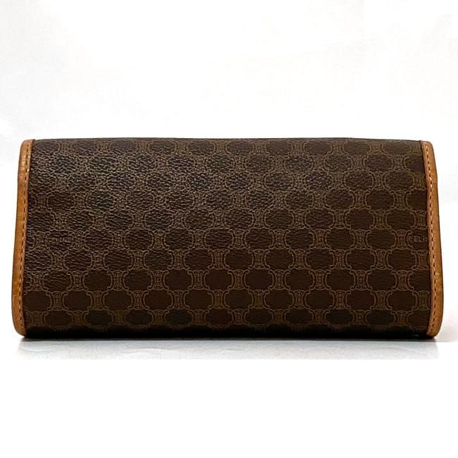 Celine Pouch Brown Macadam Leather — view 3