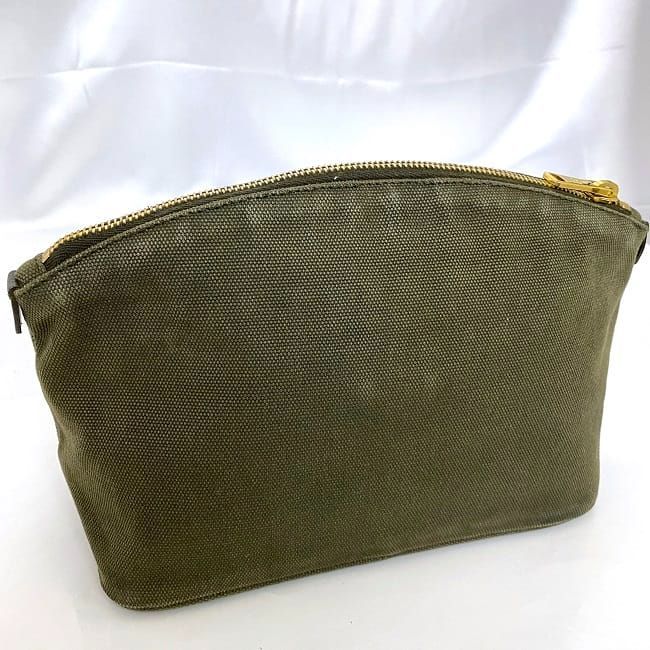 Prada Pouch Khaki Canapa 1 N1857 — view 8