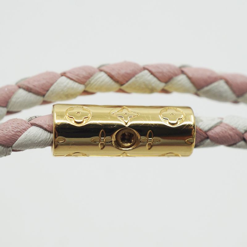 Louis Vuitton M8628 sp Bc0224 Click It Bracelet Pink Gold Accessory Box — view 8