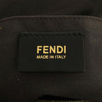 Fendi 2-Way Chameleon Leather Shoulder Bag Black — view 6