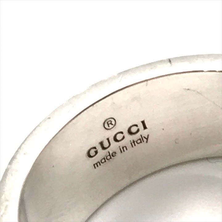 Gucci Brandet Ring Silver — view 7