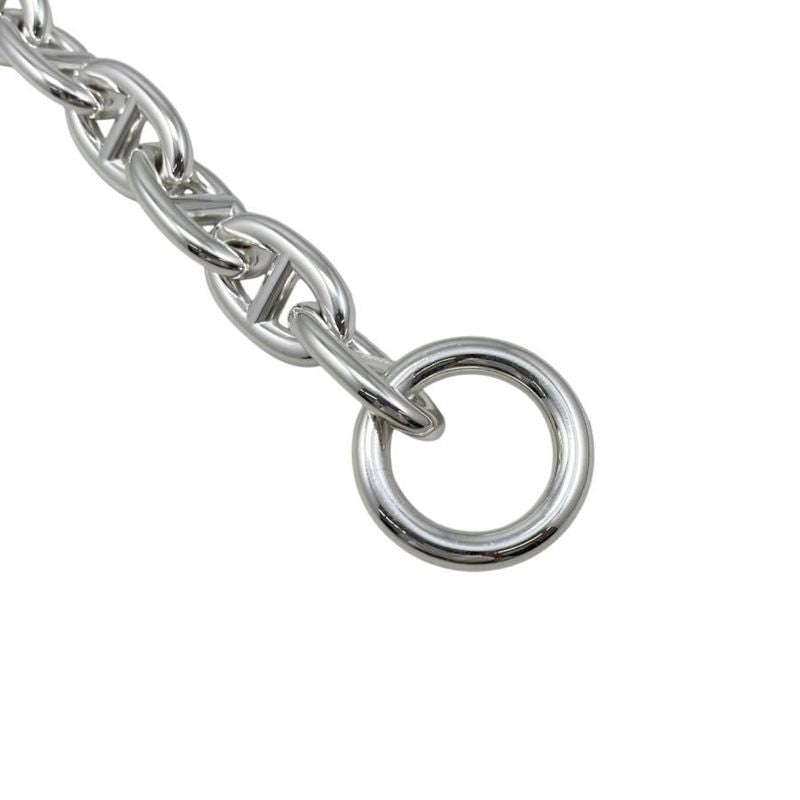 Hermes Bracelet Chaine D'ancre TGM B 011 AG 925 11 Frames Silver — view 7