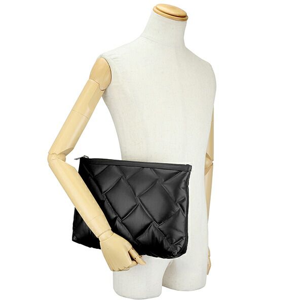 Bottega Veneta Clutch Bag Document Case Black — view 6