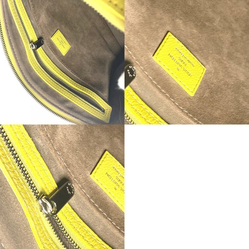 Louis Vuitton Handbag SC Bag PM Parnacea Leather Pistache Yellow — view 9