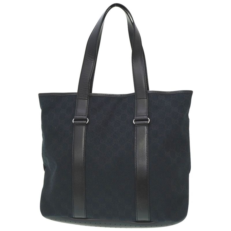 Gucci GG Canvas Tote Bag Black 0018 — view 3