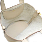 Hermes Bolide Beige Leather Handbag — view 7