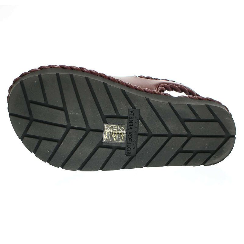 Bottega Veneta Jack Flat Sandals Barolo 35 — view 6