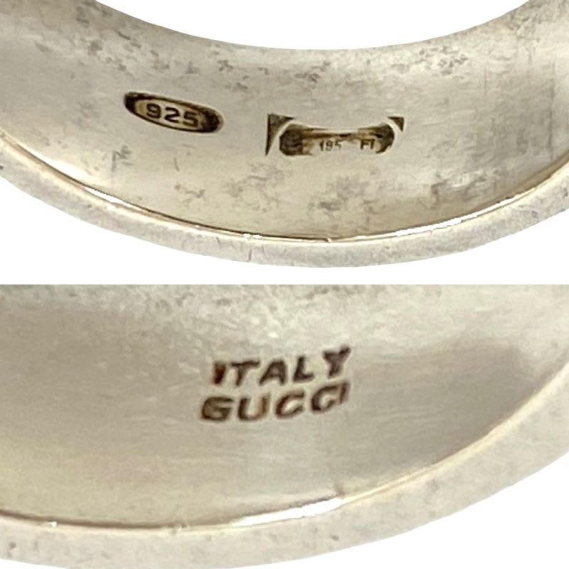 Gucci Logo Silver 925 Ring No 12 Accessory 92267 — view 4