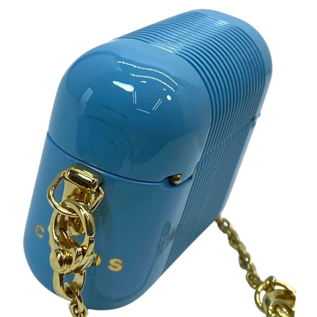 Fendi Airpods Case Earphone Key Holder Charm Light Blue — view 5