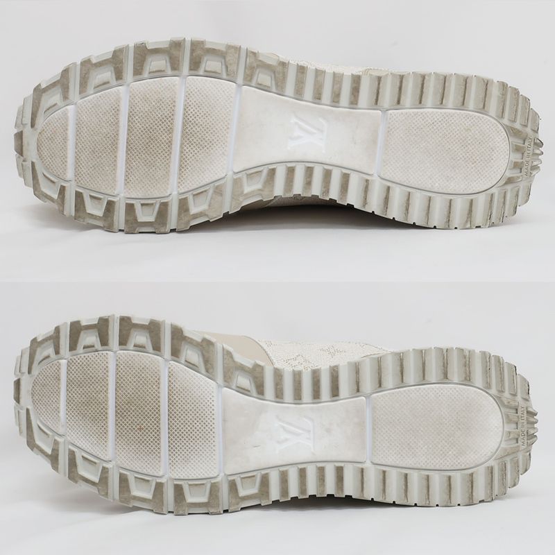 Louis Vuitton Runaway Sneakers 1 Ahso4 Monogram Beige Size — view 5