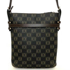 Loewe Shoulder Bag Gray Brown Anagram with Pouch — view 3