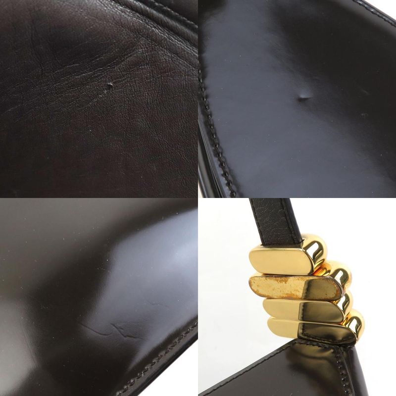 Bottega Veneta Shoulder Patent Brown Bag — view 8