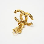 Chanel Vintage Earrings 93 P One Ear CC Logo Coco — view 4