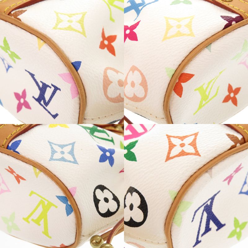 Louis Vuitton Theda PM Monogram Multicolor Bron Handbag 1372 — view 4