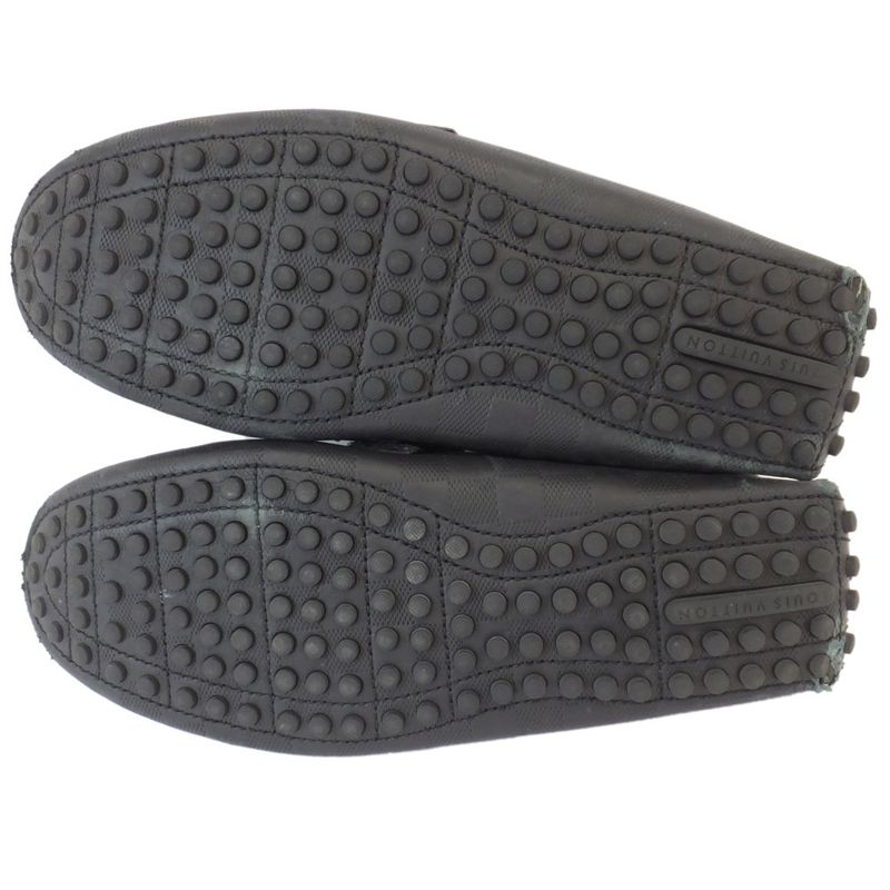 Louis Vuitton Driving Shoes Black 8 1 2 Size — view 6