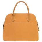Hermes Bolide 31 Fjord Natural Sable Gold Hardware Handbag Brown — view 3