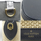 Louis Vuitton Petit Bucket 2-Way Bag Hand Shoulder RFID Raffia — view 9