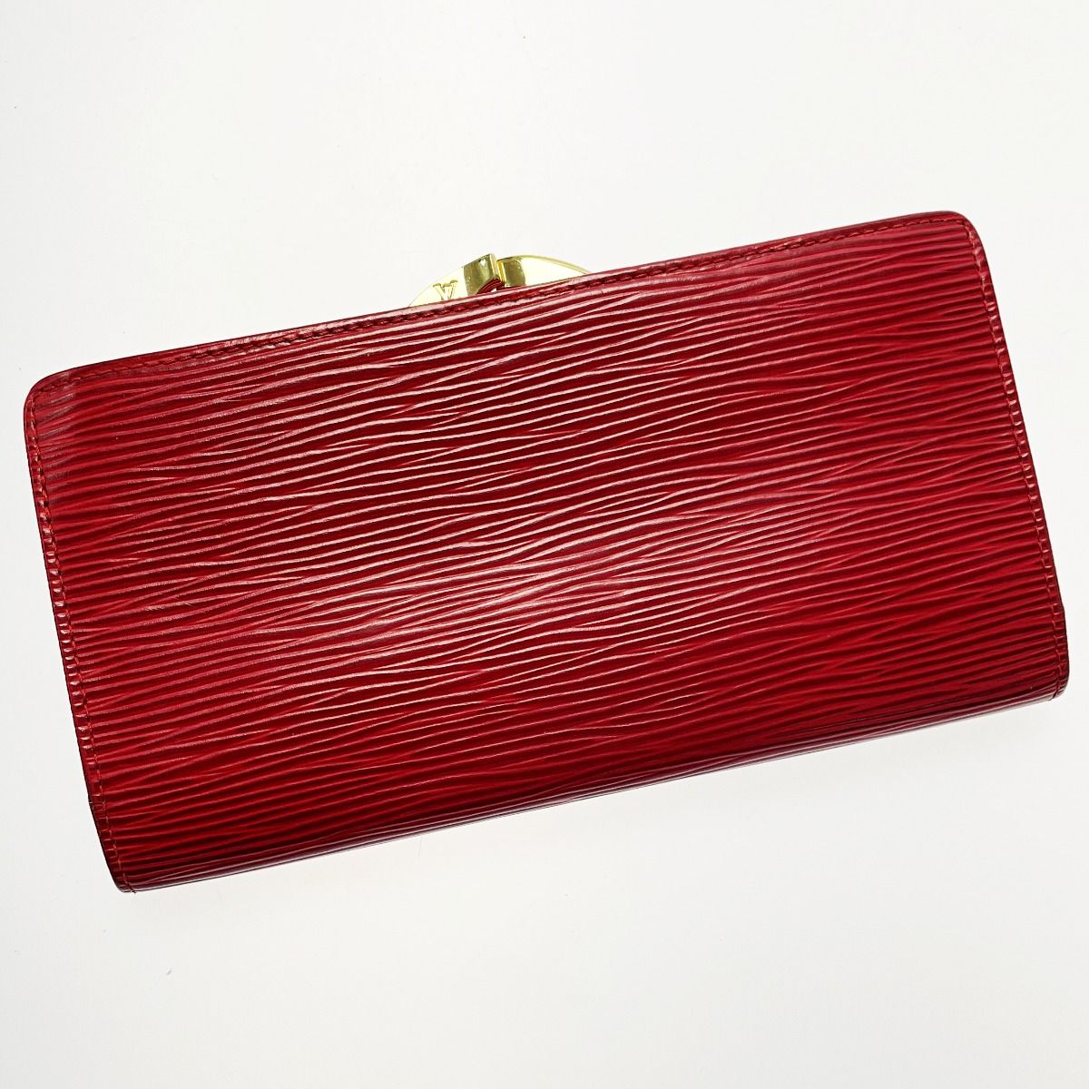 Louis Vuitton Epi Continental Viennois Red Bifold Long Wallet — view 2