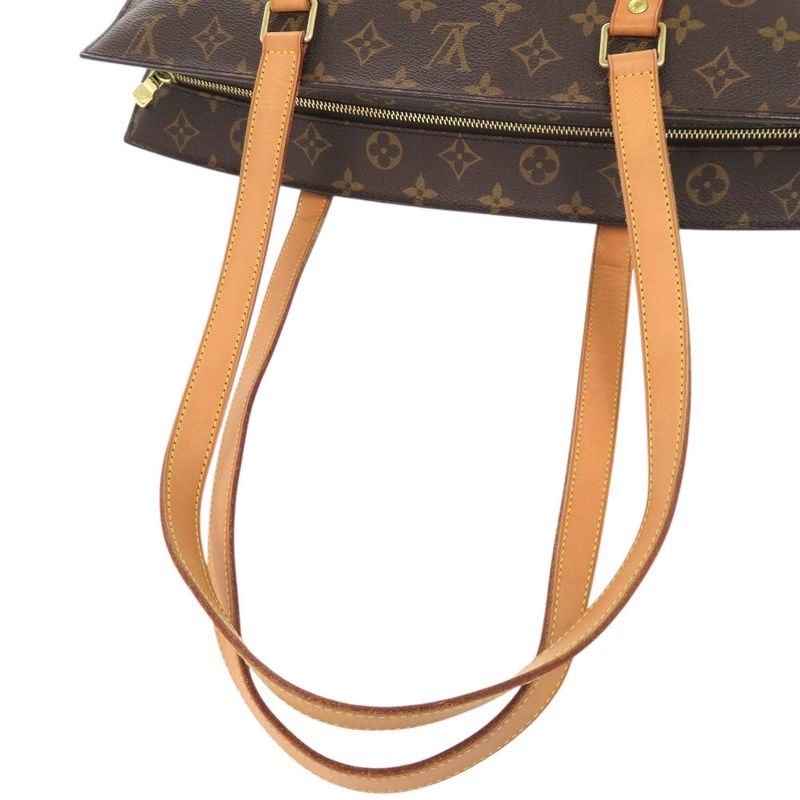 Louis Vuitton Babylon Monogram Brown Tote Bag 1158 — view 5