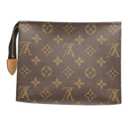 Louis Vuitton Monogram Poche Toilette 19 Brown Pouch 0581 — view 3