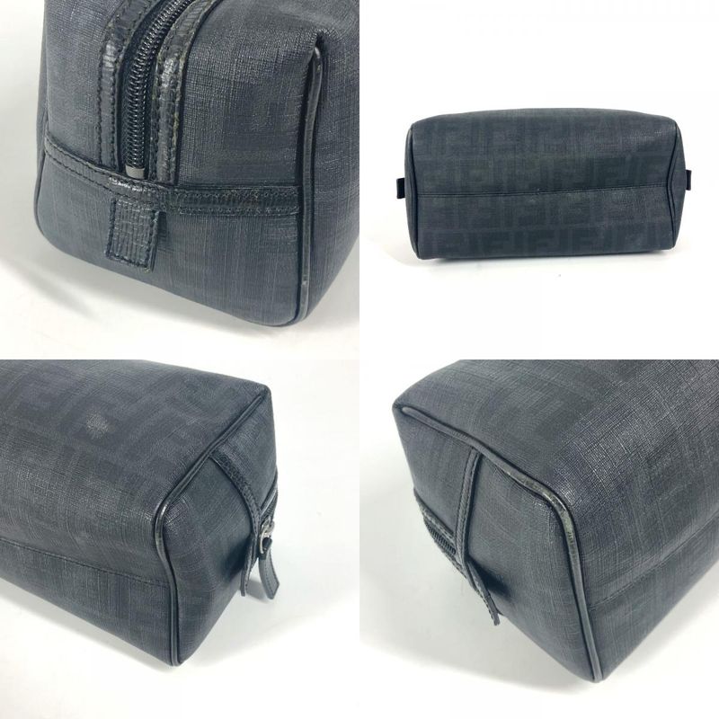 Fendi Second Bag Zucca Logo Black — view 7
