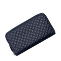 Gucci Zip Around Wallet Navy Micro