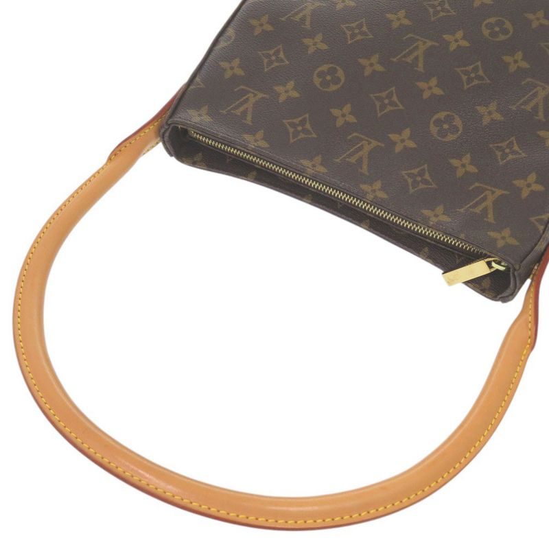 Louis Vuitton Looping MM Monogram Shoulder Bag 0348 — view 5