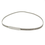 Gucci Plate Belt Metal Silver 0218 — view 3