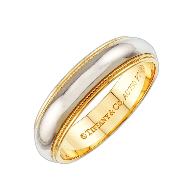 Tiffany & Co. Milgrain Band Ring Width