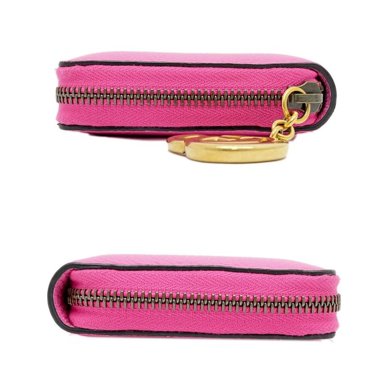 Gucci GG Marmont Zip Around 1147 Pink Long Wallet — view 3