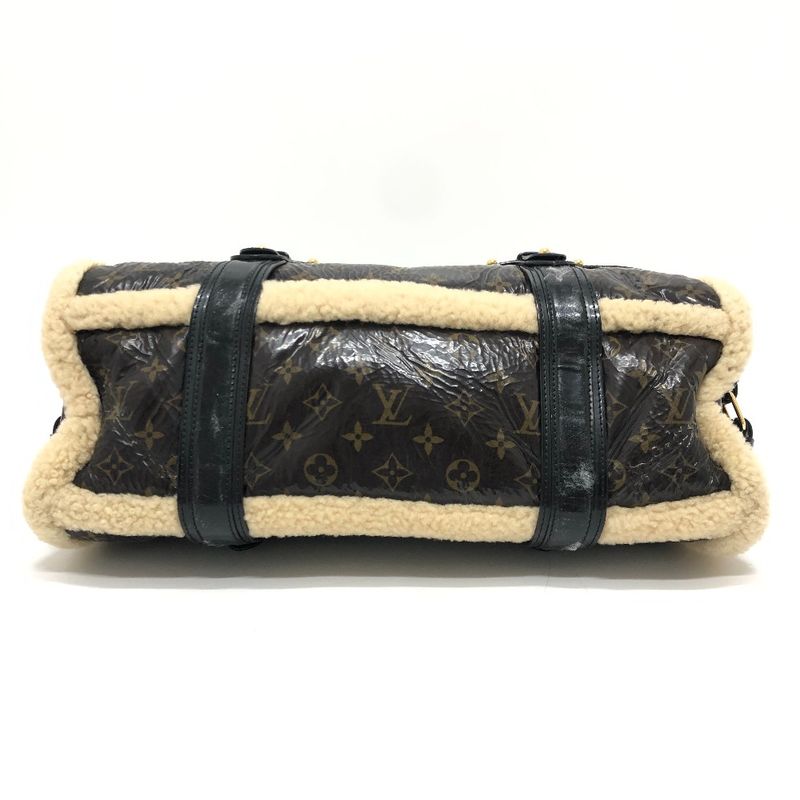 Louis Vuitton Handbag Storm Patent Leather Brown Marron — view 4