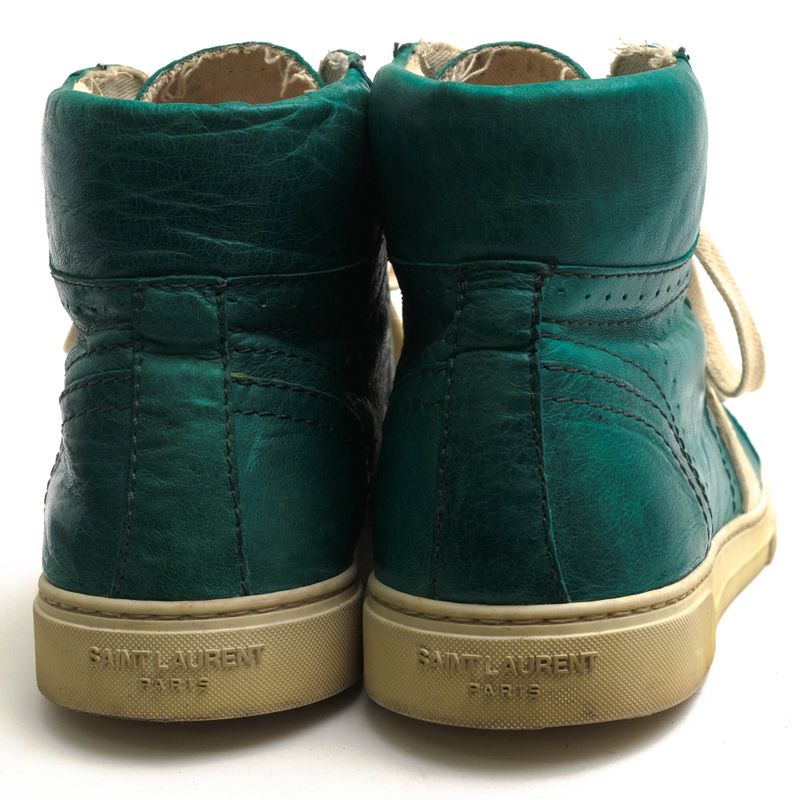 Yves Saint Laurent Shoes Sneakers High Cut Men Leather — view 4