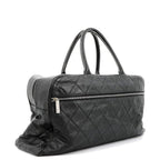 Chanel CC Caviar XL Travel Bag Bowler Tote Weekender Boston Duffle — view 6